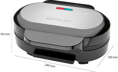 Clatronic HBM 3696 Hamburger Hamburger Maker 1000W