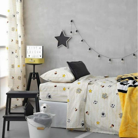 Palamaiki AEK 3 Κίτρινο 110x150cm 9-150509-001