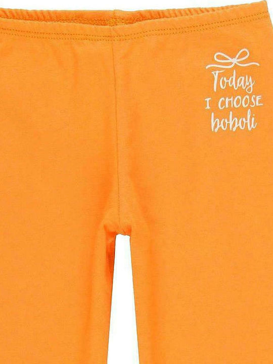 Boboli Kinder Leggings Lang Orange