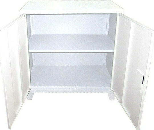 Doppelflügeliger Durango Metallischer Außenschrank 90x40x100cm Doppelflügeliger Durango Metallischer Außenschrank 90x40x100cm