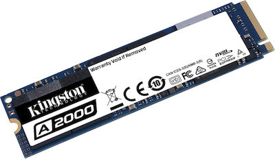 Kingston A2000 SSD 500GB M.2 NVMe PCI Express 3.0