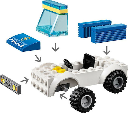 LEGO City Police Dog Unit pentru 4+ ani Ani