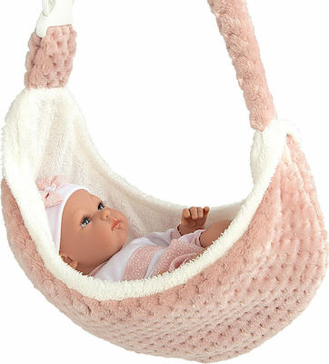 Munecas Arias Baby Doll Set Μωρό Erea με Μάρσιπο 33 cm.