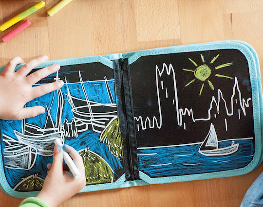 Jaq Jaq Bird Боядисване Color It & Go Erasable Book за Деца 3+ години+ Години