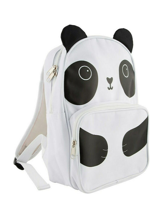 Aiko Panda Kids Bag Backpack White