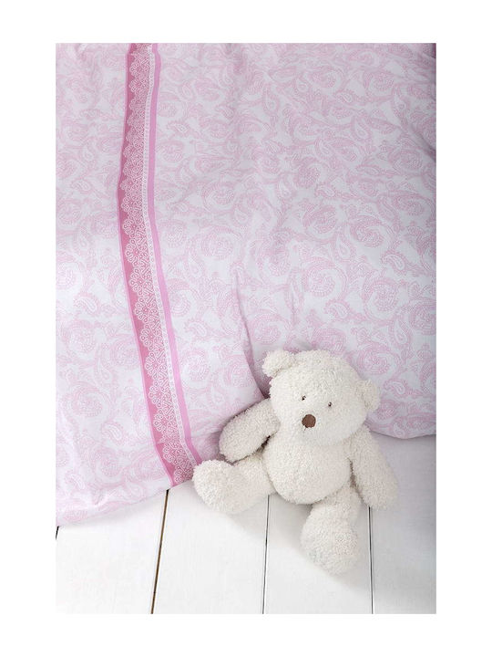 Nima Duvet Crib Precious Pink 100x140cm