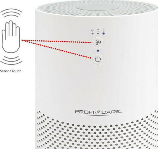 ProfiCare PC-LR 3075 Йонизатор Пречиствател За Въздух 25W За Пространства 20м²