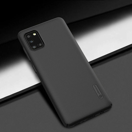 Nillkin Frosted Shield Back Cover Plastic Negru (Galaxy A31)