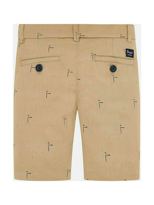 Mayoral Kids Shorts/Bermuda Fabric Beige