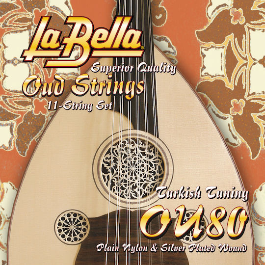 La Bella Set Nylon de Corzi pentru Oud OU80 Acordaj turcesc