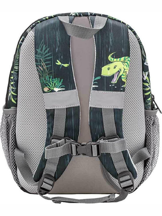 Belmil 305-4/A Dinosaurs School Bag Backpack Kindergarten in Green color 12lt