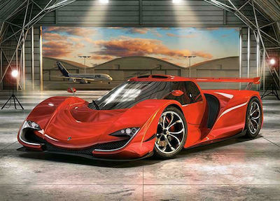 Puzzle pentru Copii Concept Car In Hangar pentru 5++ Ani 60buc Castorland