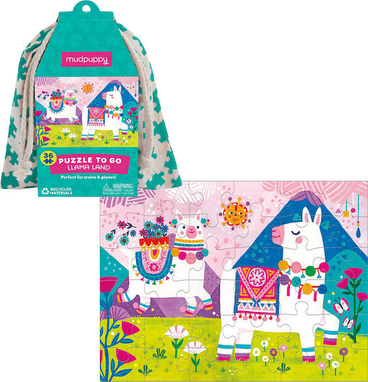 Kids Puzzle Llama for 3+ years+ Years 36pcs Mudpuppy