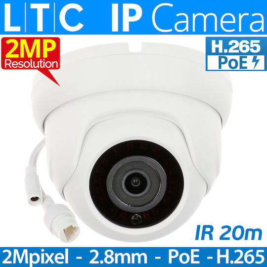 LTC IPC-2620 IP Überwachungskamera Full HD 1080p Wasserdicht mit Objektiv 2.8mm