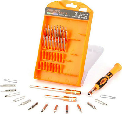 Jakemy Screwdriver with 31 Magnetic Interchangeable Tips