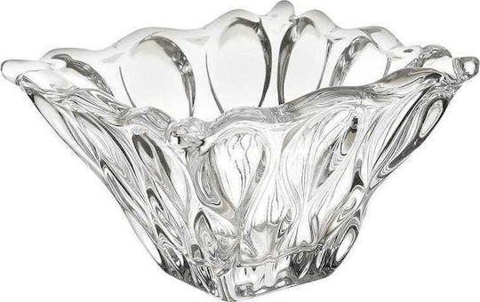 Click Decorative Bowl Glass Transparent 11x11x7cm