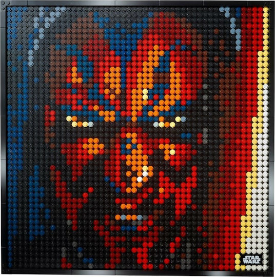LEGO -Kunst Art Star Wars The Sith für 18+ Jahre
