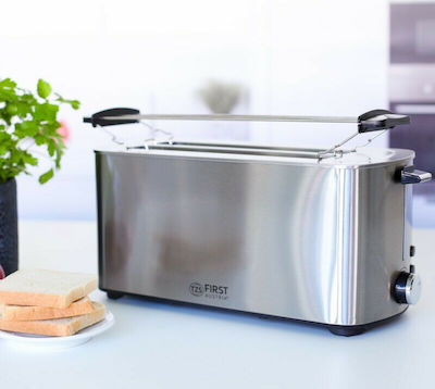 First Austria Toaster 4 Slots 1400W Inox