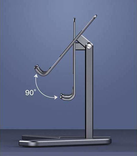 Boneruy P8 Desk Stand for Mobile Phone in Gray Colour