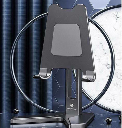 Boneruy P8 Desk Stand for Mobile Phone in Gray Colour