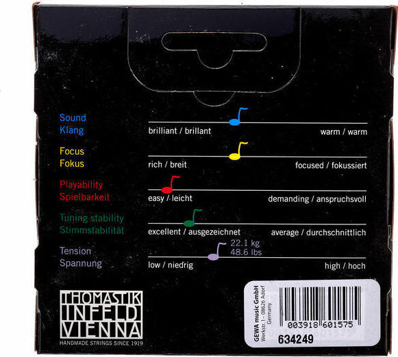 Thomastik Vision Titanium Orchestra Violin 4/4 VIT100O Skroutz.gr