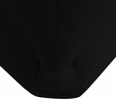 vidaXL Elastic Table Cover Black 243x74cm 2pcs