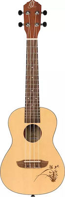 Ortega Bonfire Concert Ukulele Spruce