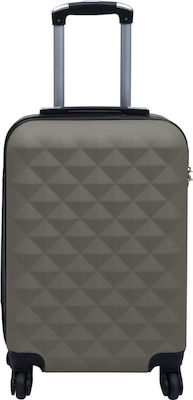 vidaXL Cabin Suitcase H55cm Gray 92422