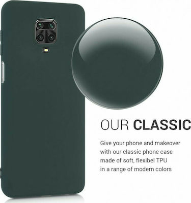 KWmobile TPU Silicone Back Cover Green (Redmi Note 9S / 9 Pro / 9 Pro Max)