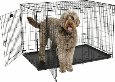 Midwest ConTour Dog Wire Crate with 2 Doors Σκύλου 123.1x76.8x81.6cm 123.1x76.8x81.6cm