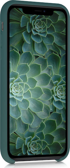 KWmobile Soft Flexible Rubber Back Cover Silicone Green (iPhone 11)