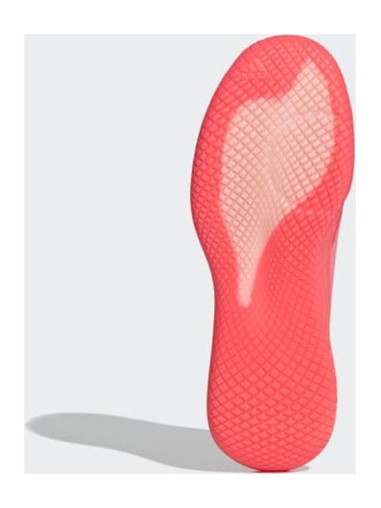 Adizero FastCourt Tokyo Sport Shoes Volleyball Signal Pink / Core Black / Copper Metallic