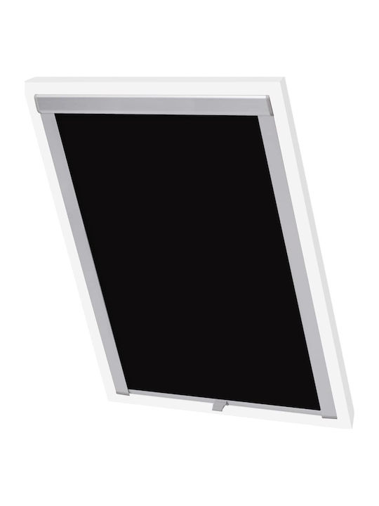 vidaXL Roller Blinds Total Blackout Black 133520 (with Size Option)