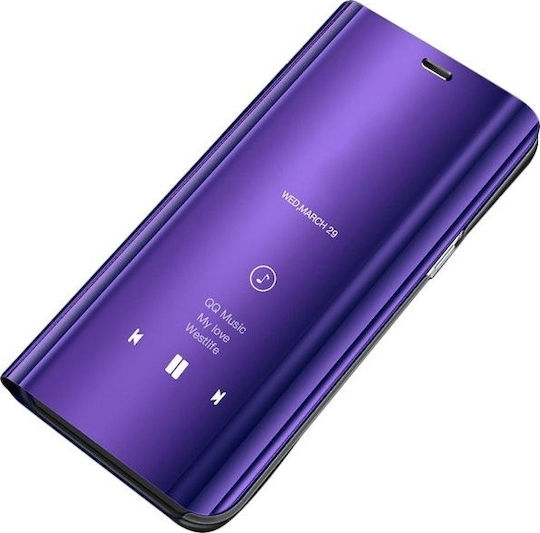 Clear View Book Plastic Purple (Xiaomi Mi 9 Lite)