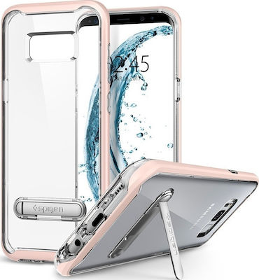 Spigen Crystal Hybrid Plastic Back Cover Pink (Galaxy S8)