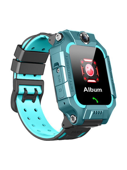 Παιδικό Smartwatch Flip 2G με Κάμερα Τιρκουάζ