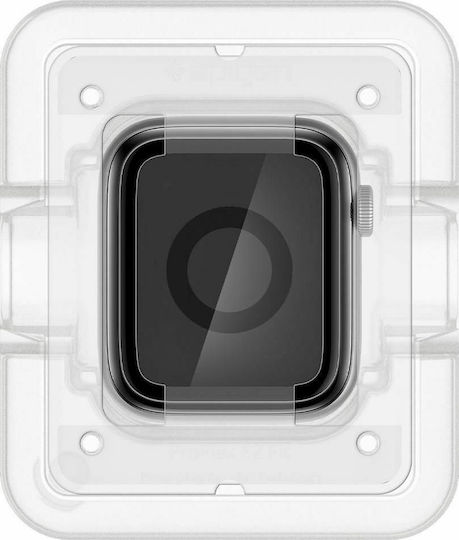 Spigen ProFlex EZ Fit Full Face Tempered Glass για το Apple Watch 44mm 2τμχ AFL01220