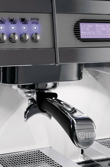 Wega Concept EVD Професионална Еспресо Машина с 3 Група Р104xД60xВ59см