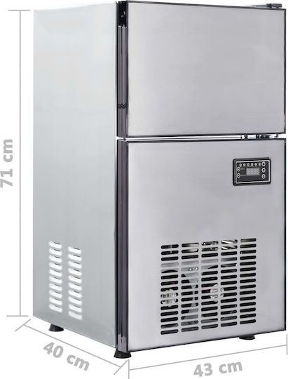 vidaXL Παγομηχανή mit Tagesproduktion von 50kg 51102