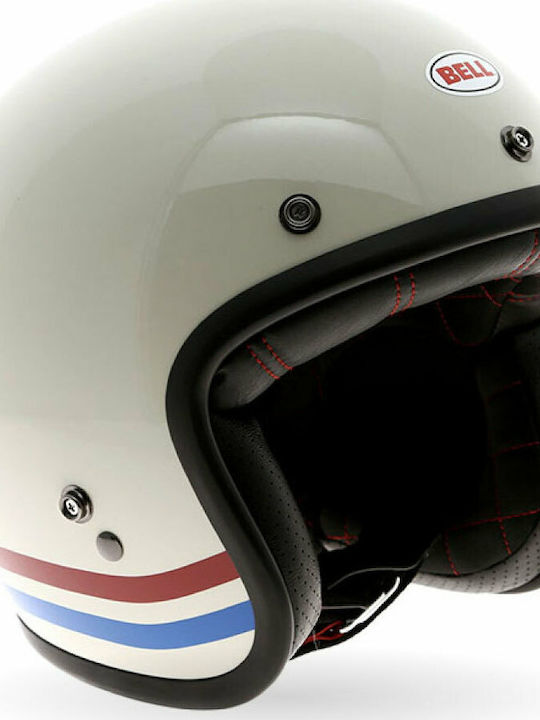 Bell Custom 500 Strpes Κράνος Μηχανής Jet 1200gr