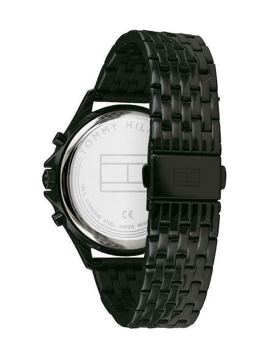 Tommy Hilfiger Ari Women's Watch Chronograph with Black Metal Bracelet