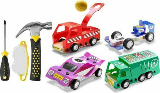 Stanley Jr Toys Παιχνίδι Κατασκευών Ξύλινo Junior Tool Set για Παιδιά 5+ Ετών