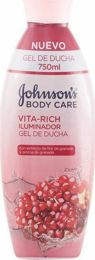 Johnson's Vita-Rich Ενυδατικό Shower Gel 750ml