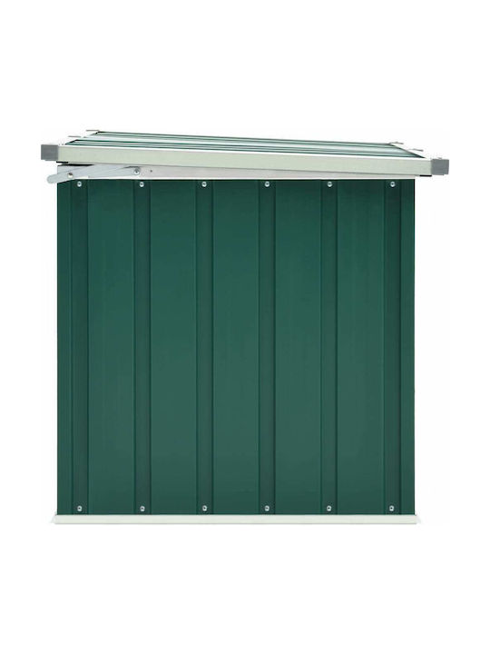 vidaXL Outdoor Storage Box Green L109xW67xH65cm