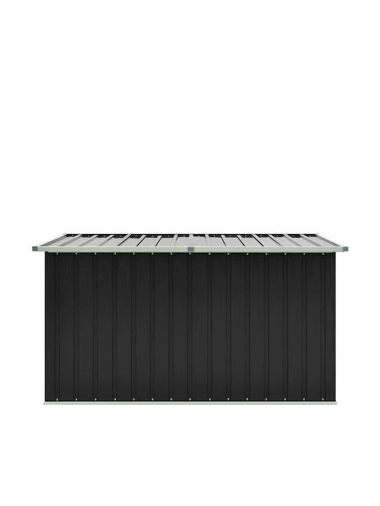 vidaXL Außenlagerbox Metall Charcoal L171xB99xH93cm