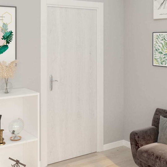 Dekorativer Aufkleber Möbel White wood 1Stück 500x90cm vidaXL