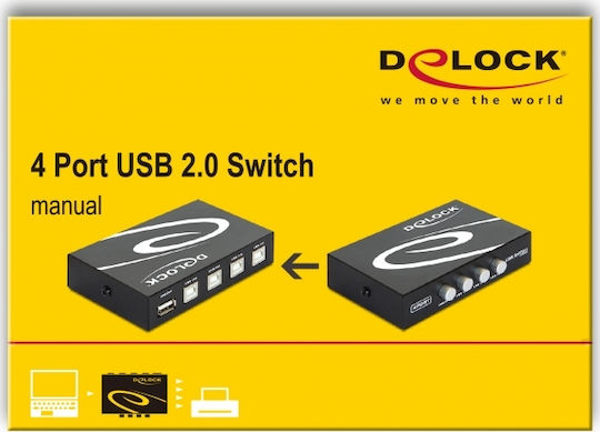 DeLock KVM и превключвател на данни 87634