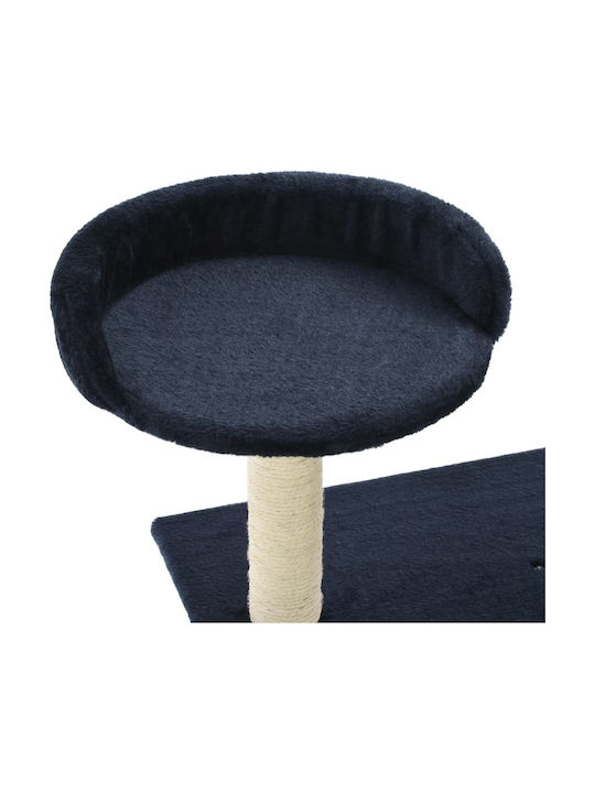 vidaXL Scratching Post Cat Trees Blue 3 levels 70x45x95cm