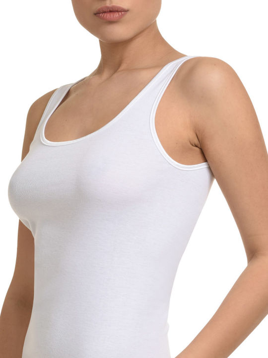 Women's Sleeveless T-Shirt White