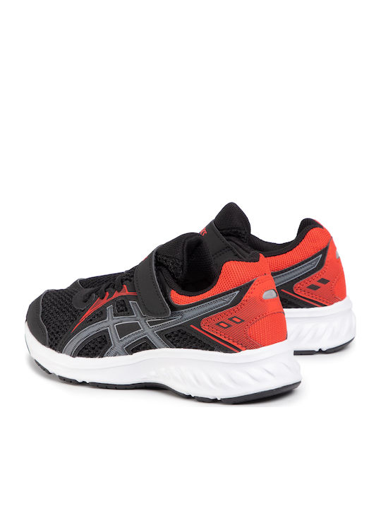 Jolt 2 Kids Sports Shoes Running with Hoop & Loop Closure Black